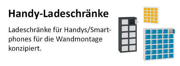 Handy-Ladeschränke für Smartphones